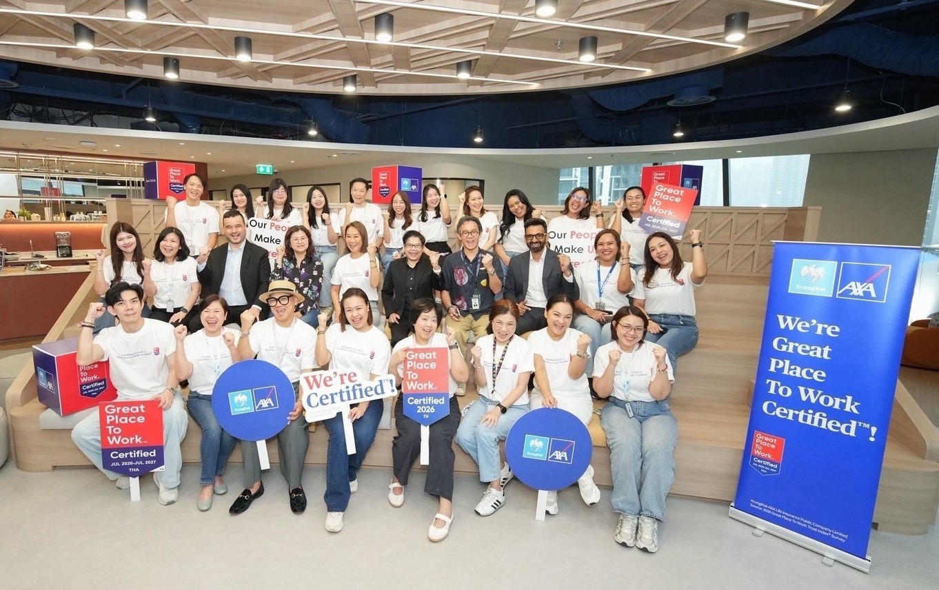กรุงไทย-แอกซ่า ประกันชีวิต คว้า “Great Place to Work in Thailand 2026”